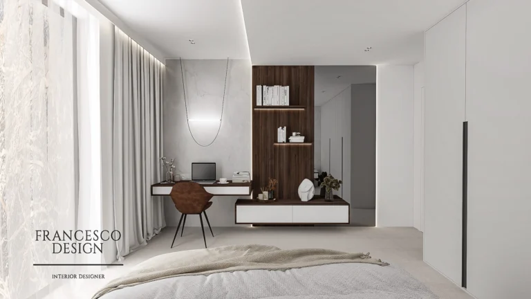 Modern Apartment bedroom